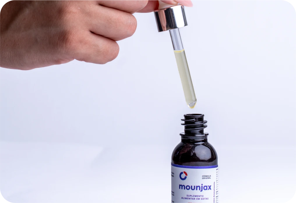 Como tomar Mounjax de forma sublingual gota a gota para acelerar o emagrecimento