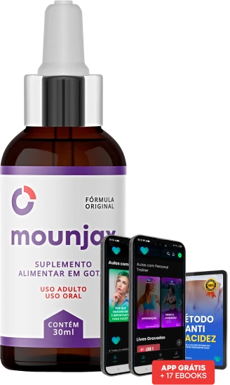 Kit de 1 Frasco de Mounjax para 30 dias de tratamento metabólico em gotas